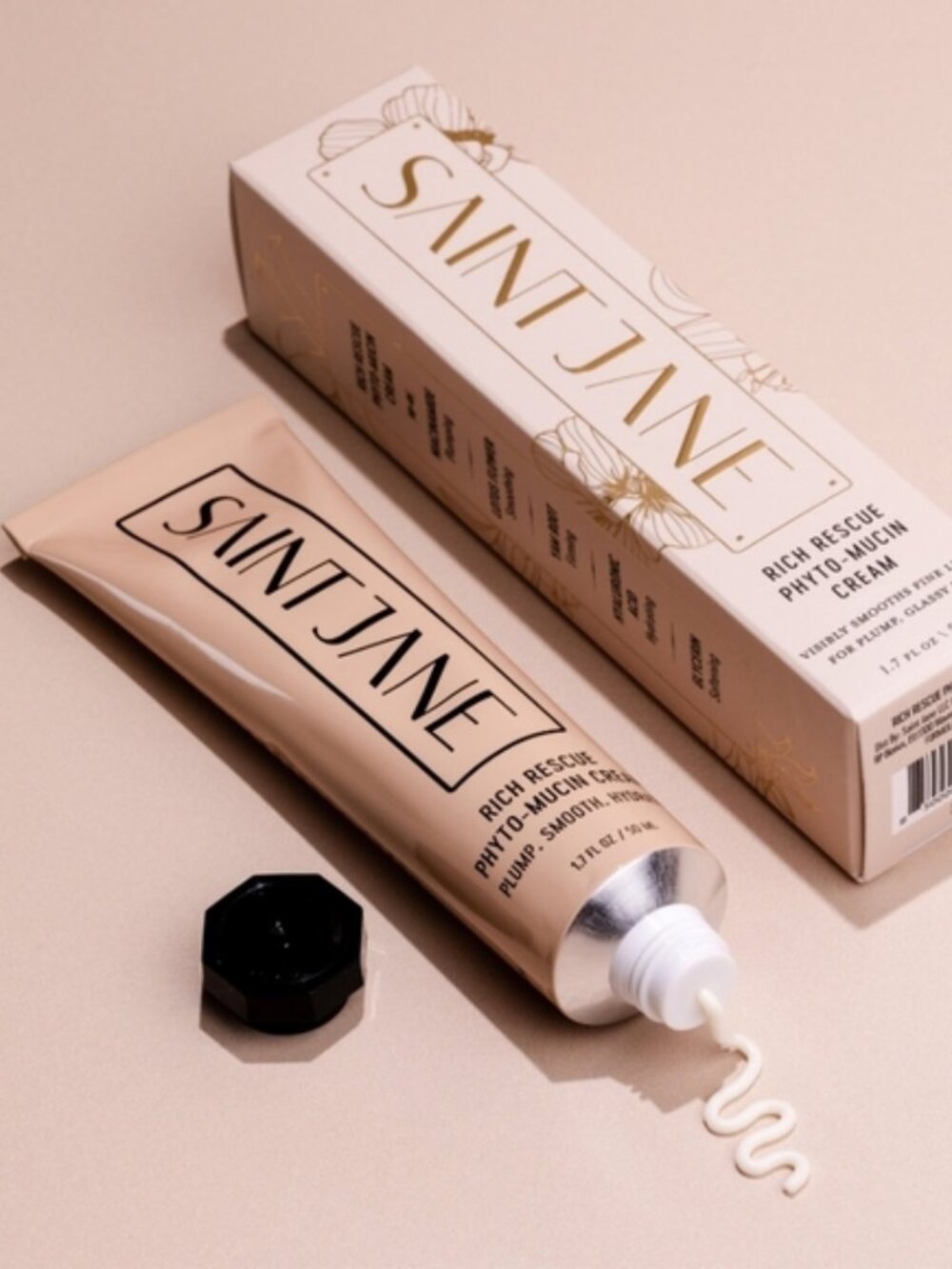 Saint Jane Rich Rescue Phyto Mucin Face Cream Full Size Brand New NWT